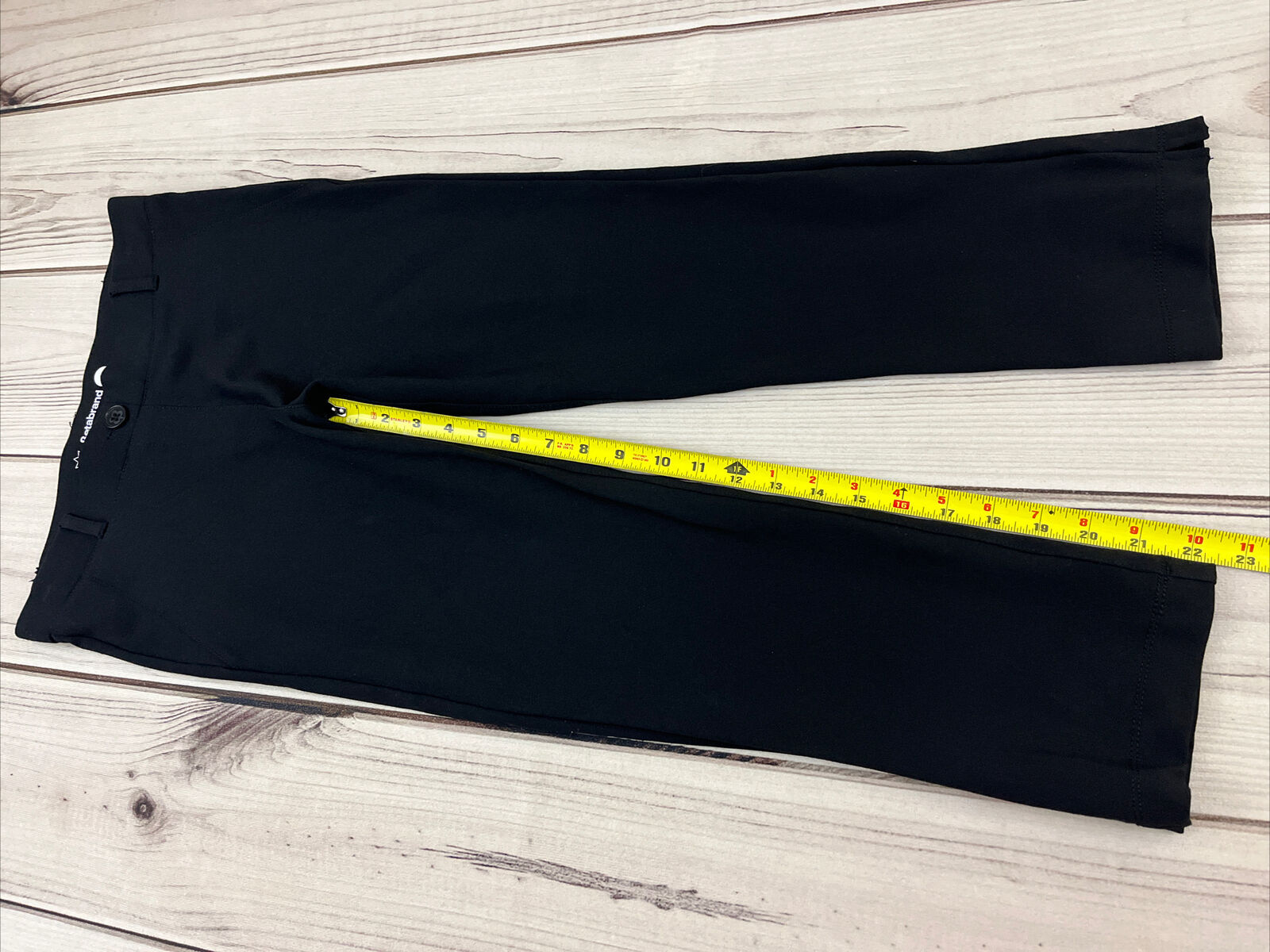 Betabrand Crop Classic Dress Pant Yoga Black Stre… - image 9
