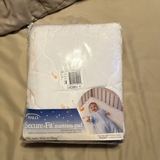 HALO Secure Fit Mattress Pad For Cribs L1 New Item Old Stock - Get A Great Deal