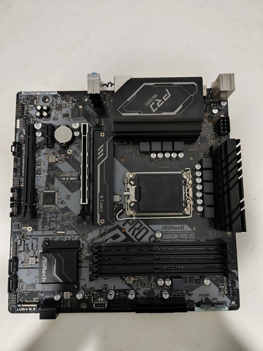 FOR ASROCK B660M Pro RS LGA1700 128GB DDR4*4 Micro ATX Motherboard