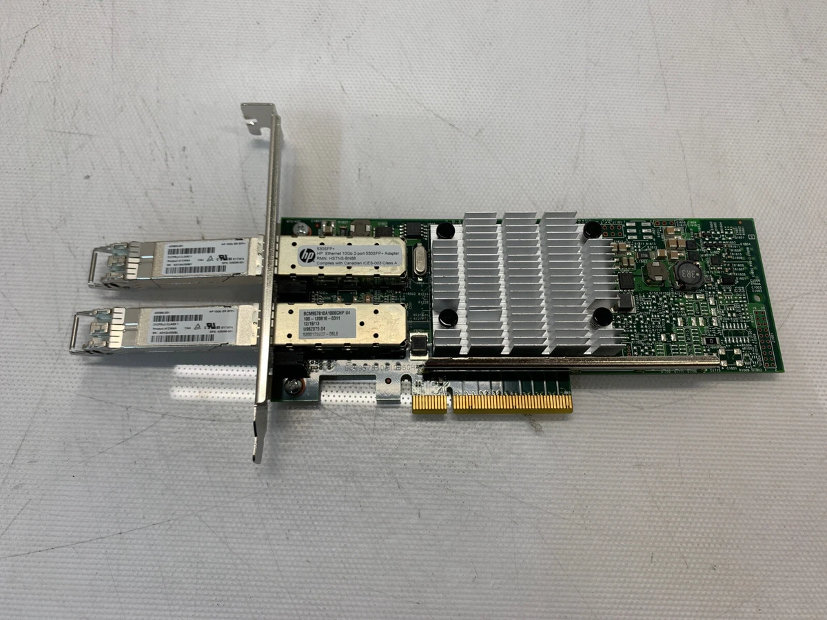530SFP+ HP Dual Port 10GB SFP+ Ethernet Adapter 652503-B21 656244