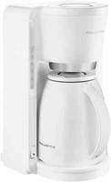 Rowenta Filter-Kaffeemaschine Mit Thermoskanne 4H 12 Tassen Weiss Neu