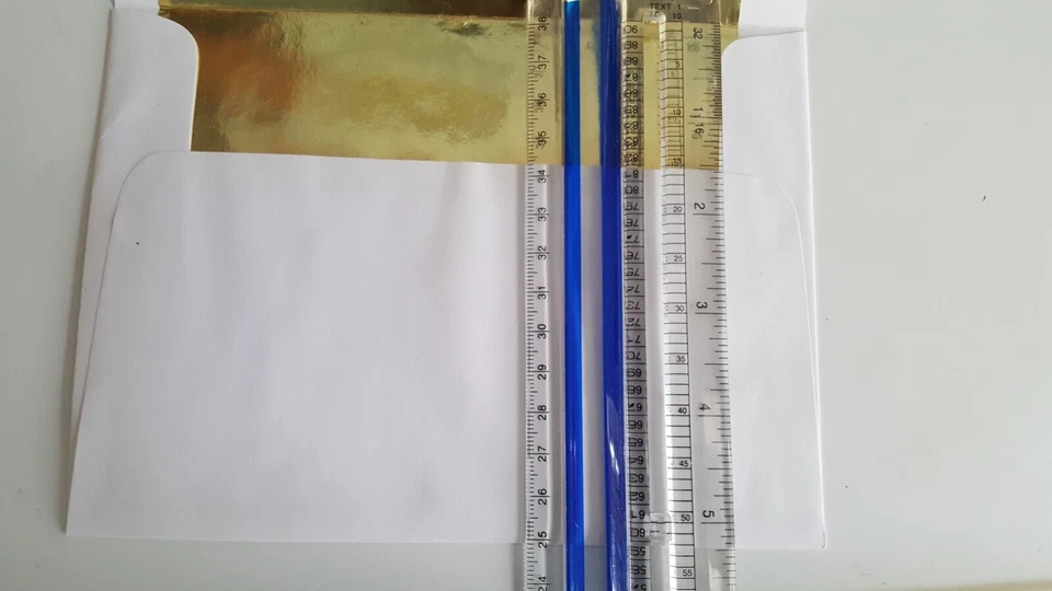 Sobres de calidad A7 blanco brillante 70 lb 5 1/4 X 7 1/4 invitaciones y anuncios Foto 4 de 4