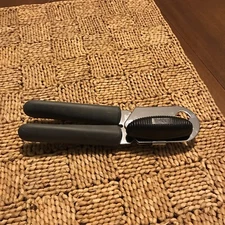 Ekco Can Opener Hand Crank Grey Handle Chrome Steel