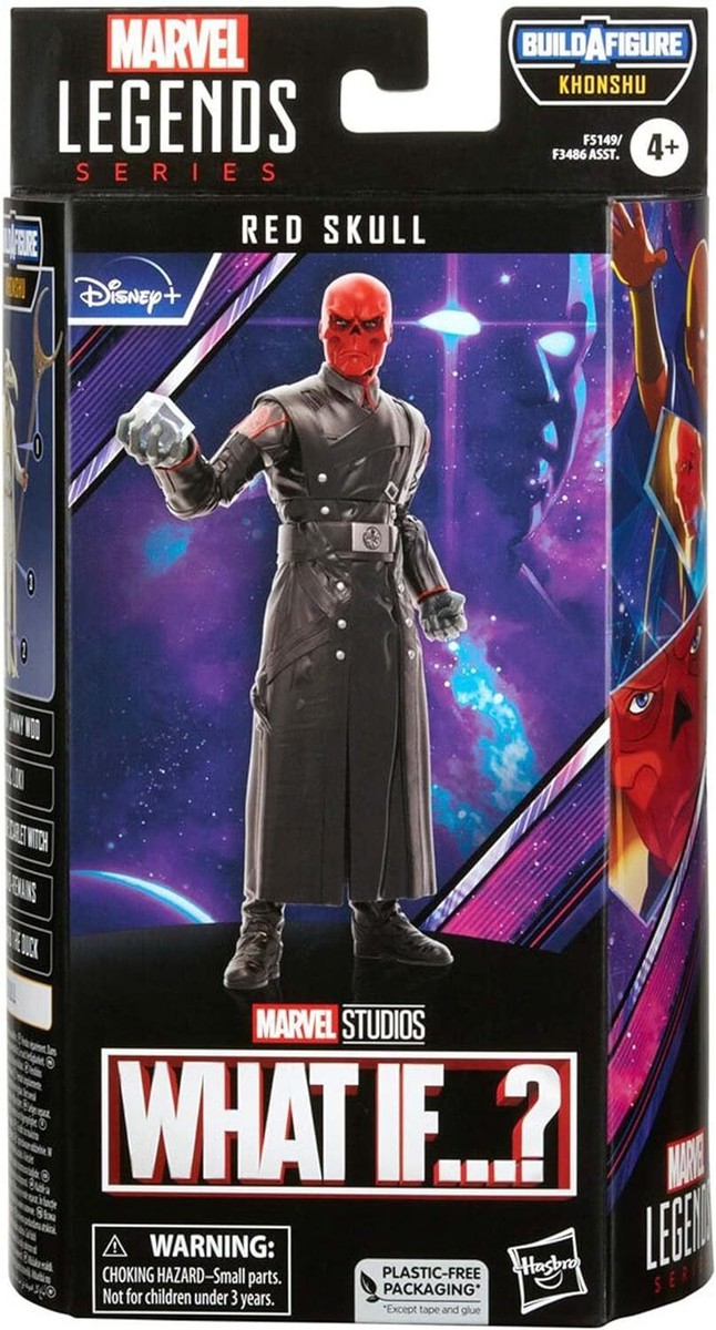 Marvel Legends Series MCU Disney Plus Red Skull What If Action