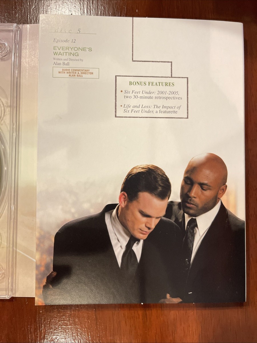 SIX FEET UNDER - The Complete Fifth 5th Season DVD 12 Episodes 5