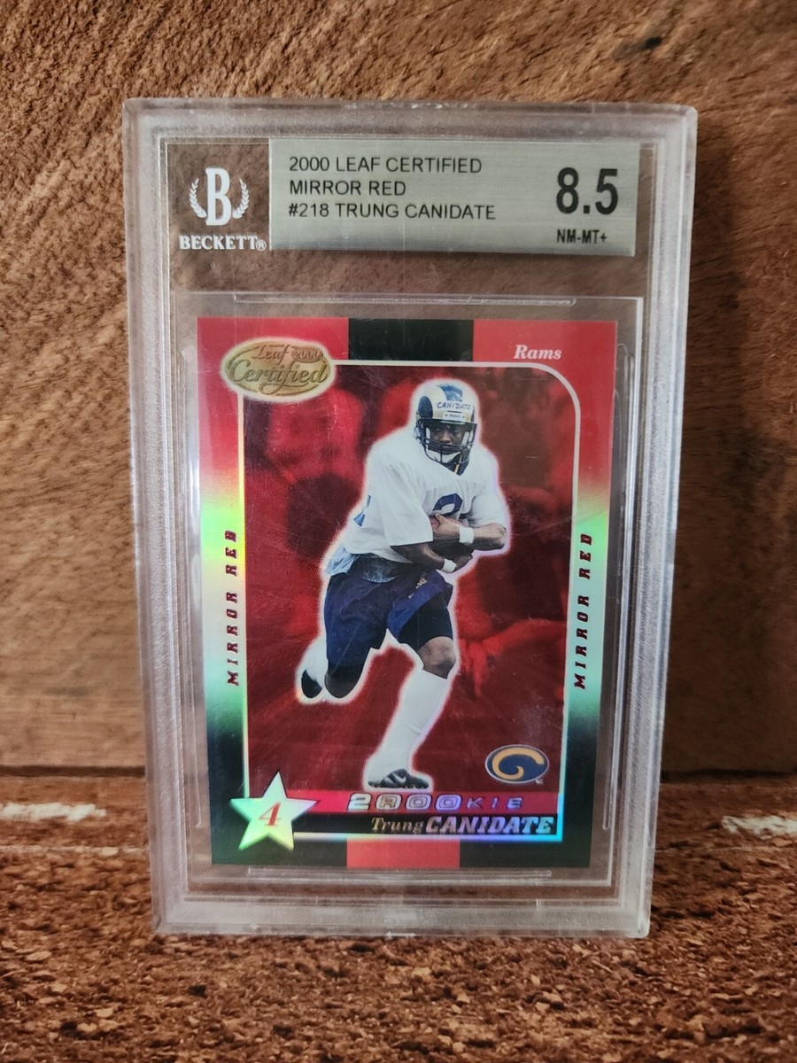 2000 Leaf Certified Mirror Red #218 Trung Canidate BGS 8.5