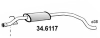 Asso MittelschalldäMpfer FüR Opel Corsa D