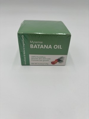 Mysense Batana Oil 100% Pure Raw Hair Growth Scalp Treatment 4.23 oz 120g