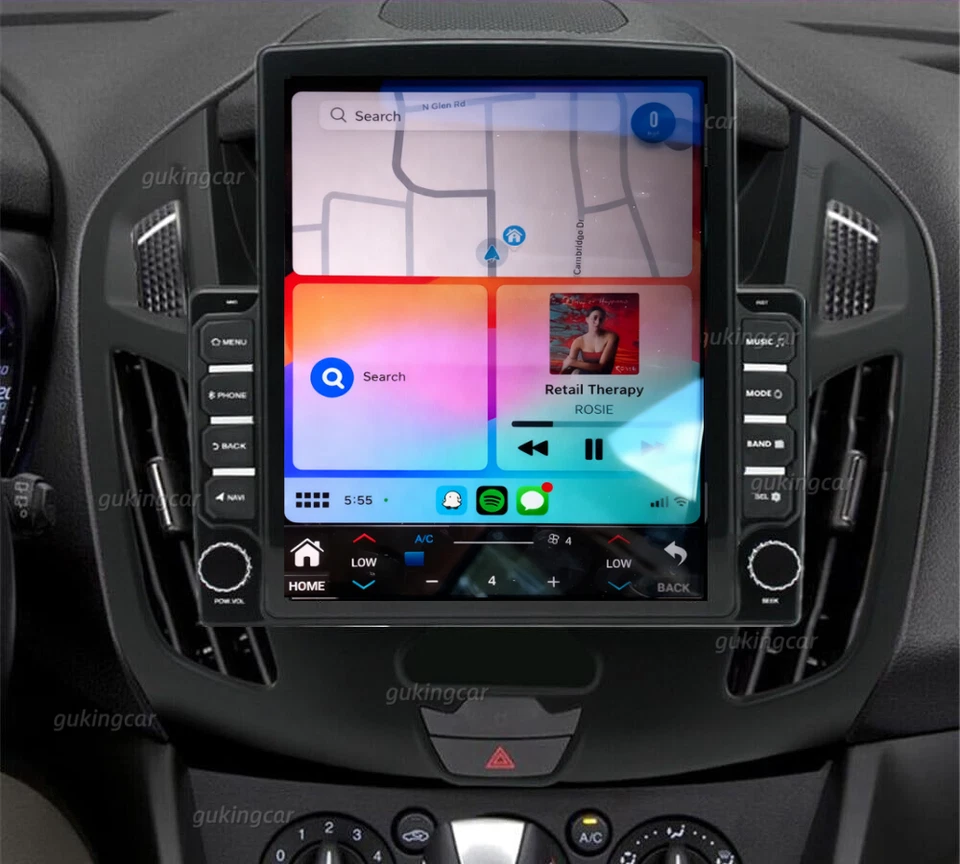 9.7" 2+64G Carplay For Ford Transit Connect 2014-2018 Car Radio GPS Stereo Navi Foto 3 de 4