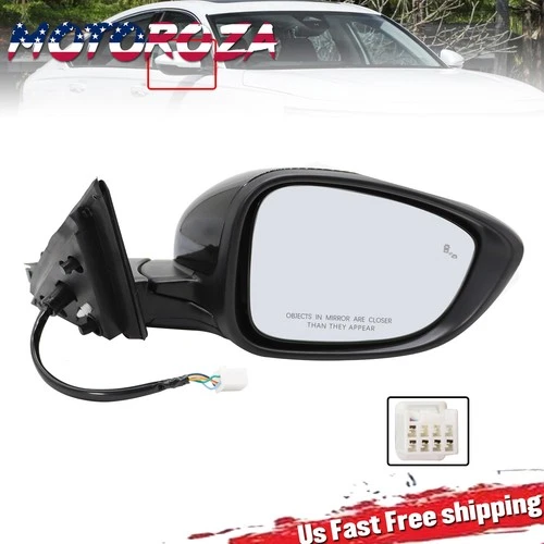 Right Side For Door Mirror 2023 2024 Accord Hybrid Sport Sport-L with Blind Spot