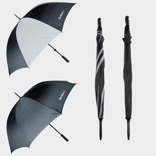 Peter Storm Black Golf Umbrella Durable, Waterproof & Wind Resistant 48inch