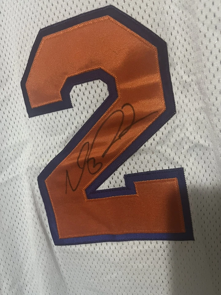 NUEVA YORK KINCKS NATE ROBINSON ADIDAS CAMISETA BLANCA AUTÉNTICA 44 RARA NUEVA CON ETIQUETAS NBA Foto 4 de 4