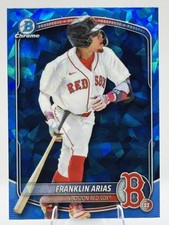 2025 Bowman Draft Sapphire Edition Franklin Arias #BDC-13 Boston Red Sox