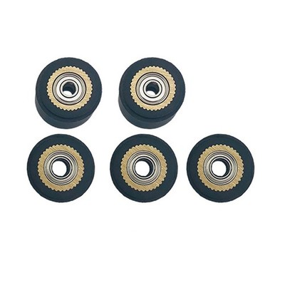 2X(5 Stück Andruckrollen für GCC RABIT Pcut Mimaki Graphtec Iolion Schneide6467