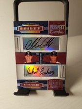 2005 Donruss Signature Series Brandon McCarthy Anibal Sanchez Dual Auto Red Sox 