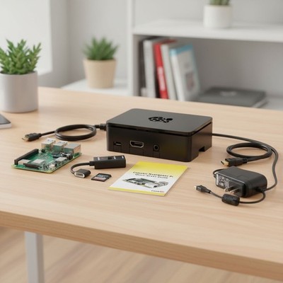 Raspberry Pi 3 B+ B Plus | 32 GB EVO+ Kit with Bluetooth & Wi-Fi Connectivity