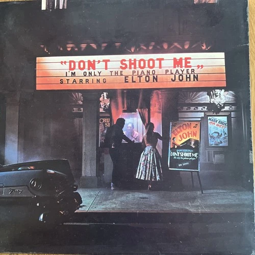 Elton John "Don`t Shoot Me I`m Only The Piano Player" LP 1972 UK 1st Pressing