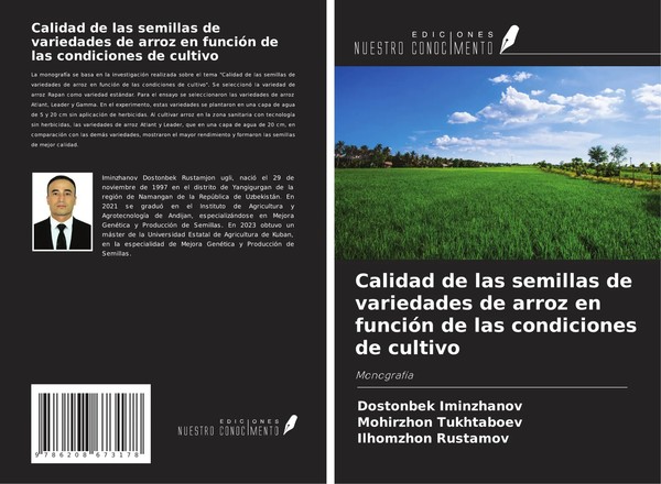 Dostonbek Iminzhanov (U. A.) | Calidad De Las Semillas De Variedades De Arroz...-image