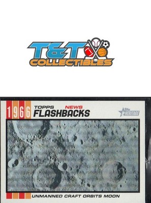 Lunar Orbiter 1 2015 Topps Heritage News Flashbacks #NF-2 10a