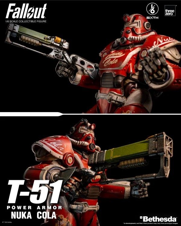 その他 Fallout Nuka Cola T-51 Power Armor 1/6 T-51 Power Armor Nuka Cola 1/6 Scale | Fallout | Threezero