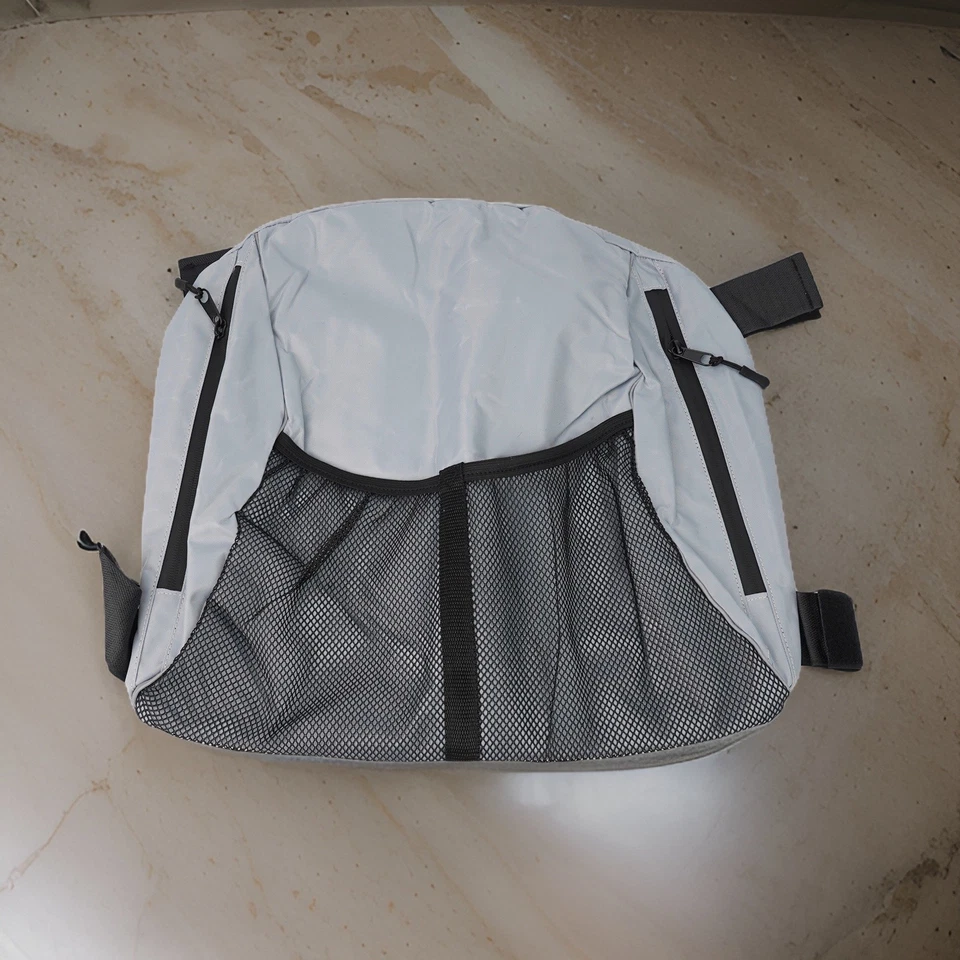 Lagerung Tasche Stuhl Rucksack 600D Mesh Organizer Reflektierende Streifen - Bild 2 von 4