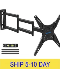 MOUNTUP Long Arm TV Wall Mount for Most 26-65 Inch TVs, Corner TV Mounts with 37