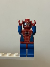 LEGO Spider-Man 1 Minifigure Blue Arms and Legs, Silver Webbing - spd001 