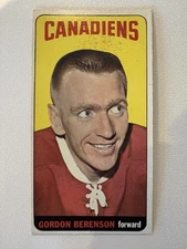 Gordon Berenson 1964-65 Topps #61 TYV Tall Boy Hockey