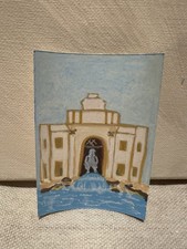 ACEO Original Acrylic Hand-Painted Art Trevi Fountain Art Card OOAK