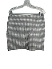 ann taylor womens short skirt size 8 black white
