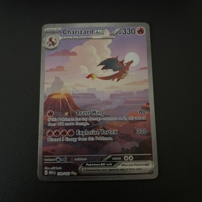 Charizard EX 151 Special Illustration Rare Alternate Art 199/165