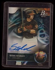 2023 BOWMAN PLATINUM SILAS ARDOIN AUTOGRAPH # TOP-88
