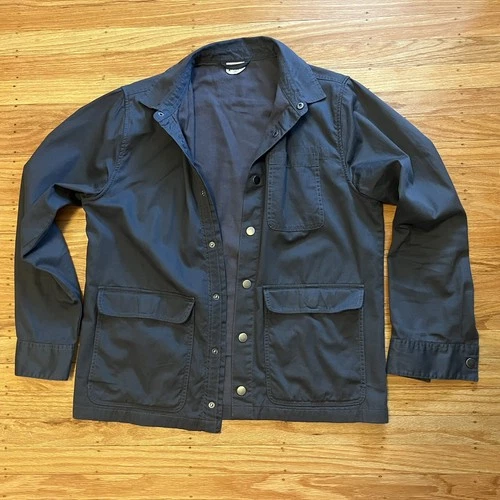 Men’s Pact Shirt jacket chore coat medium windbreaker excellent used condition  - product listing photo