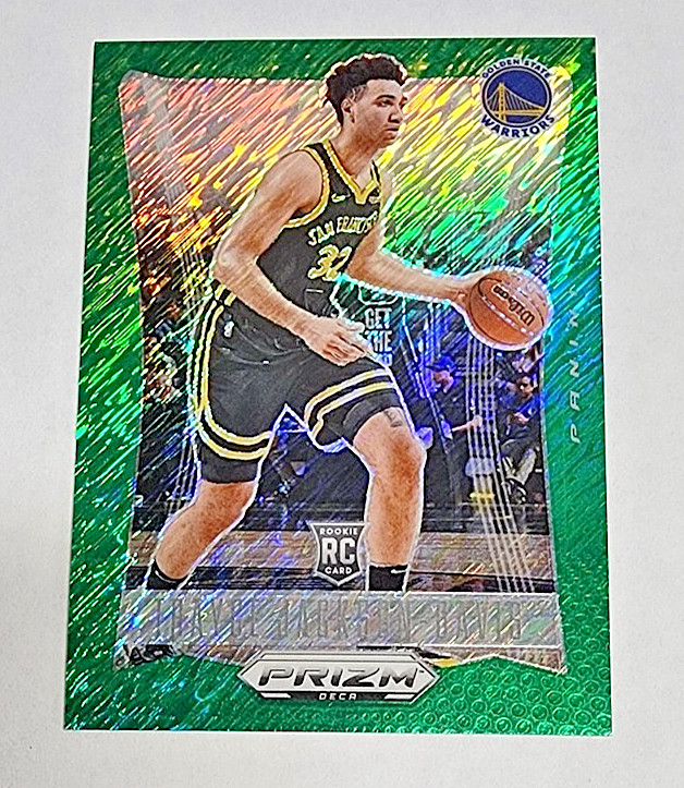 TRAYCE JACKSON DAVIS 2023-24 Panini Prizm Deca FOTL Green Prizm Rookie RC #d/12