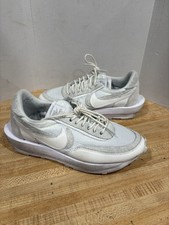 Nike sacai x LDWaffle White Nylon for Sale | Authenticity Nike sacai x LDWaffle White Nylon for Sale | Authenticity
