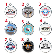 Route 66 Centennial 1926 2026 Charms - 100 Year Anniversary of the Mother Road