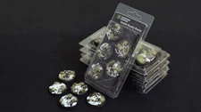 Gamers Grass: Battle Ready Bases: Winter 40mm Round (x5)
