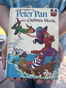 Vintage Walt Disney's Peter Pan And Captain Hook 1972