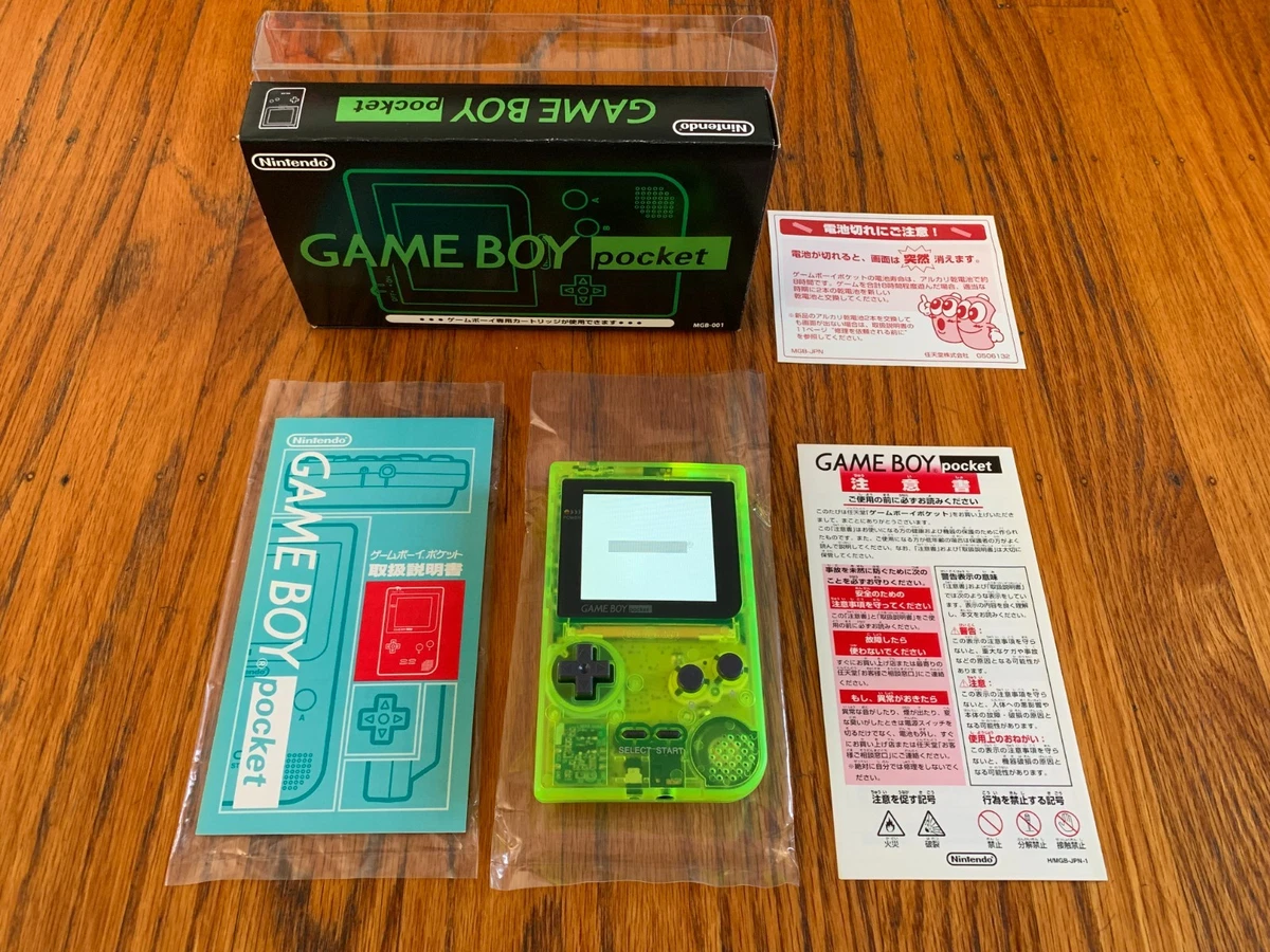 Nintendo Game Boy Pocket Green Consoles for sale - eBay