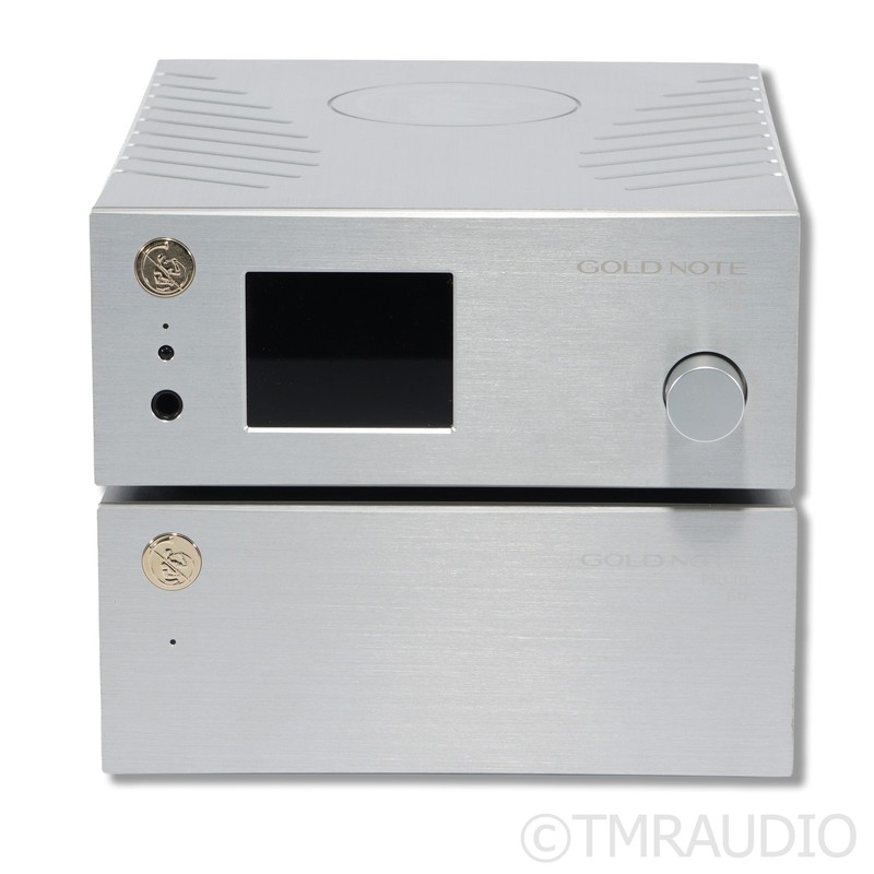 Gold Note DS-10 Plus Streaming DAC / Preamplifier / Headphone Amplifier; PSU-10
