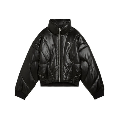 PUMA JACKE DARE TO PUFFER BLACK DAMEN 632173 01 ORIGINAL