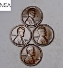 1918-D+1918-S+1919-D+1927-D Wheat Penny Cent Set/Lot ~ XF/AU ~ ZWL205