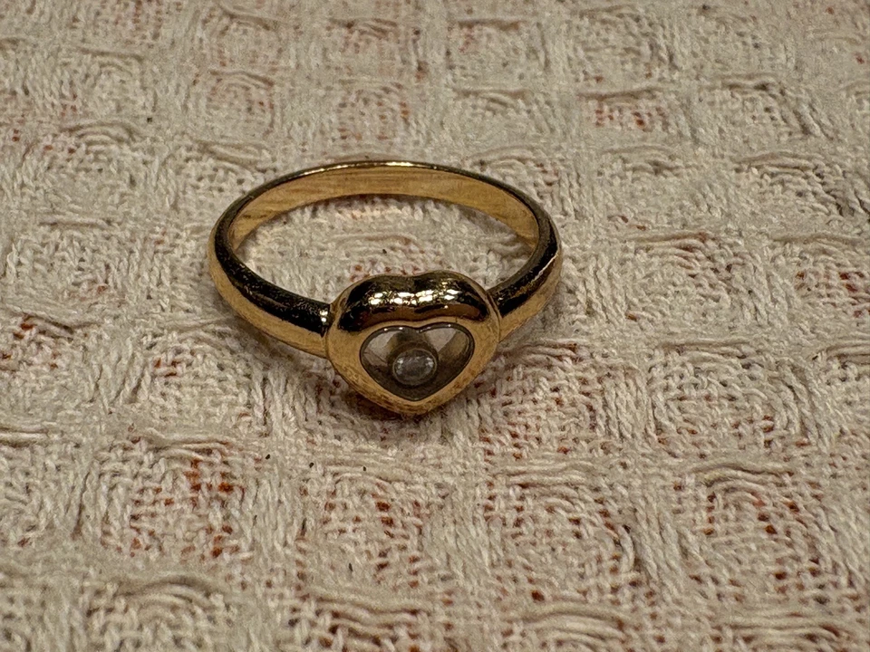 Chopard Ring Happy Diamonds, Gelbgold - 18 Karat - Bild 3 von 4