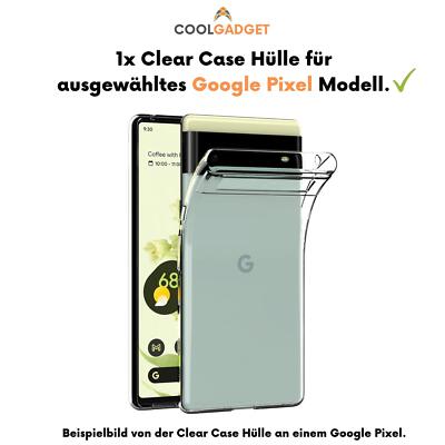 Durchsichtige Handy Hülle für iPhone Samsung Google Pixel Xiaomi Huawei Schutz