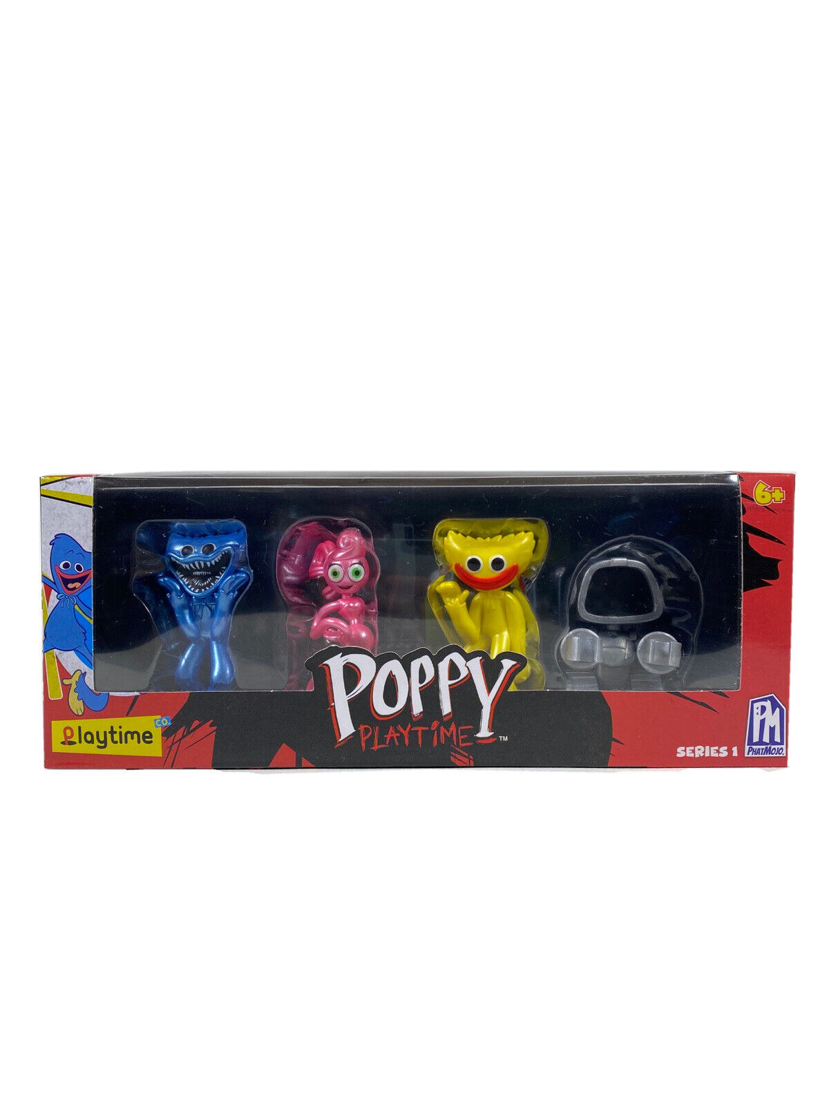 POPPY PLAYTIME - Metallic Collectible Figure Pack (Four Exclusive  Minifigures, Series 1) [OFFICIALLY LICENSED] 