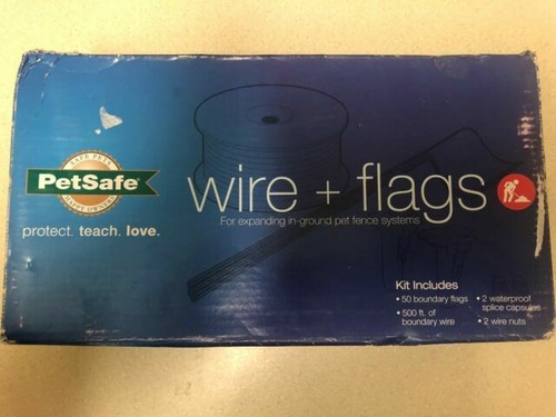 petsafe wire and flags