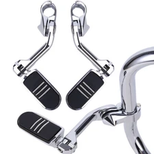 Motorcycle Highway Foot Pegs Pedal Footrest / Mount For Harley Softail Dyna