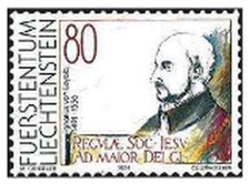 Timbre Religion Liechtenstein 954 ** lot 8209