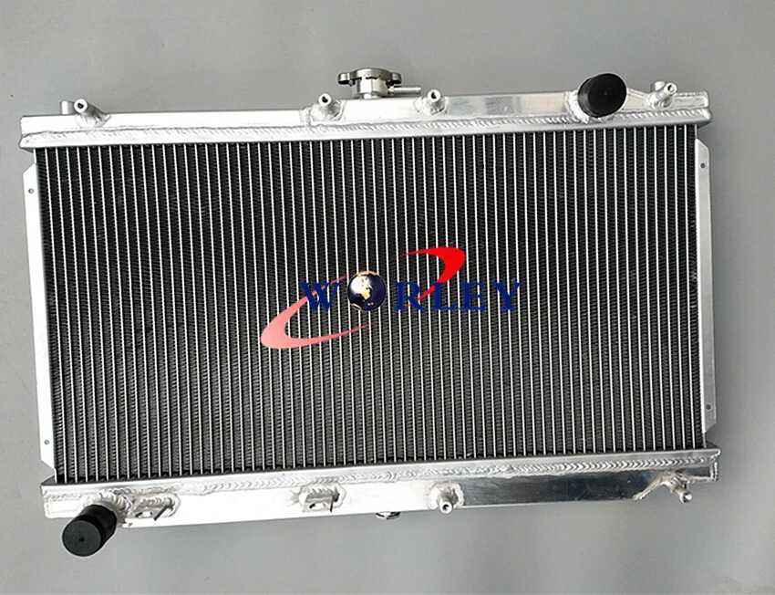 Radiador de alumínio perfeito estado para Mazda Miata MX5 MX-5 1.8L NA/NB 1998-2005 03 - Imagem 2 de 4