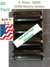 80 Pack  4S or 4P  32650  32700     Lifepo4 / Li-ion    Battery Holder